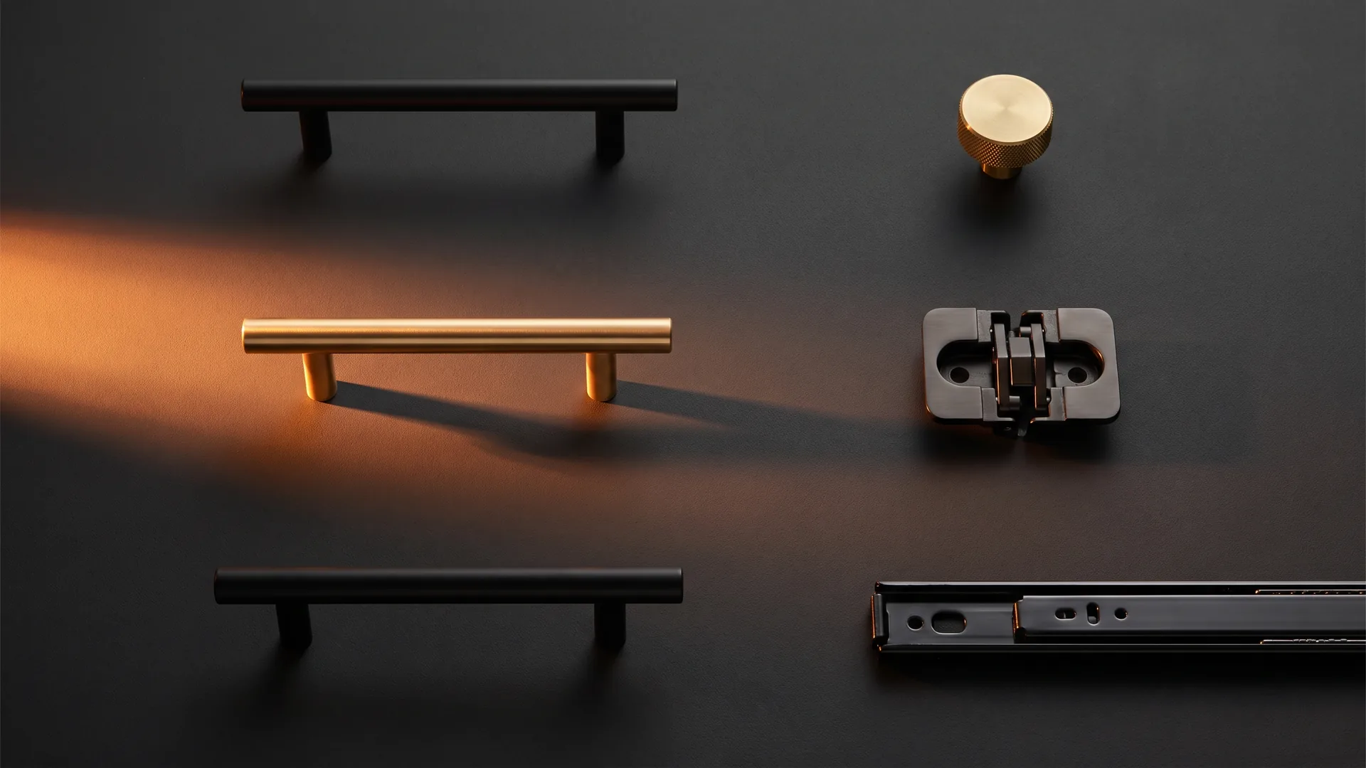 Cabinet hardware selected and stocked at PACO Hardware in Mississauga