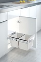 Undersink Cabinet Waste Bin System - PDB06