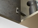 CLIP top 95° Profile Door - Onyx Black Detail