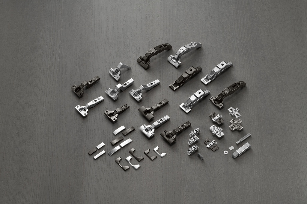 CLIP top Angled Hinges - Application Range