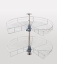 3/4 Lazy Susan - Wired Tray