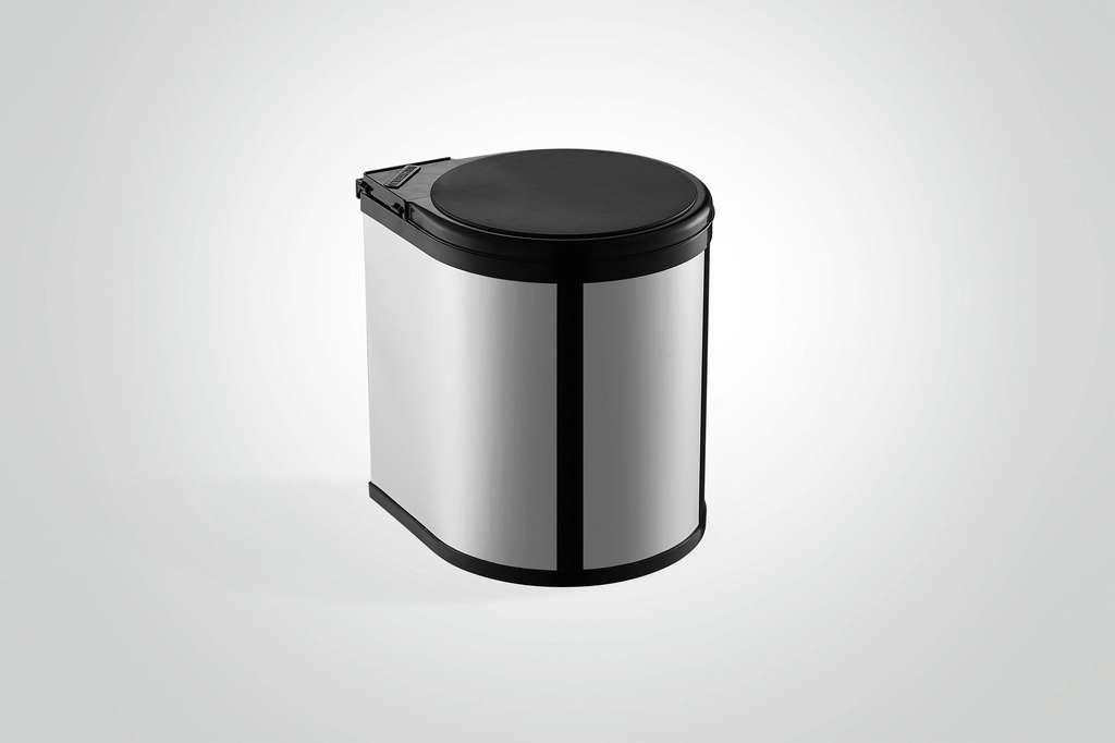Swing Out Waste Bin With Auto Lid - 14 Ltrs - PDB01