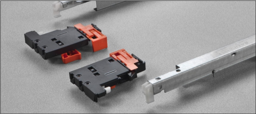 [A750.010] 6-Way Adjustable Locking Device for Salice Undermount Slides
