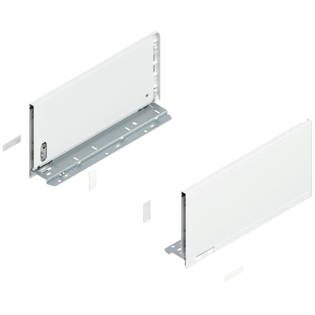 [770C350.SW] Blum Legrabox Pure Drawer Sides (177mm, 350mm, Silk White, C)