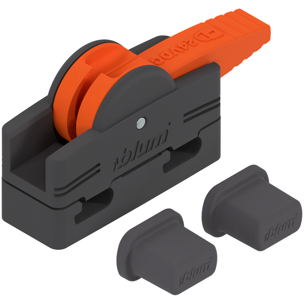 [Z10V100E] Blum SERVO-DRIVE connecting node (Set), tool-free assembly