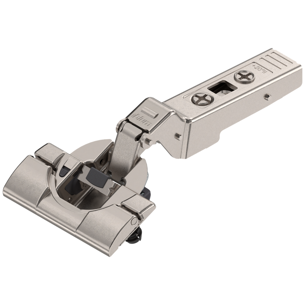 [79B9555] CLIP top BLUMOTION angled hinge 20° II, overlay, boss: screw-on (copy)
