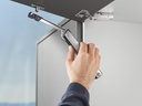 Door mounting plate for AVENTOS HK-XS