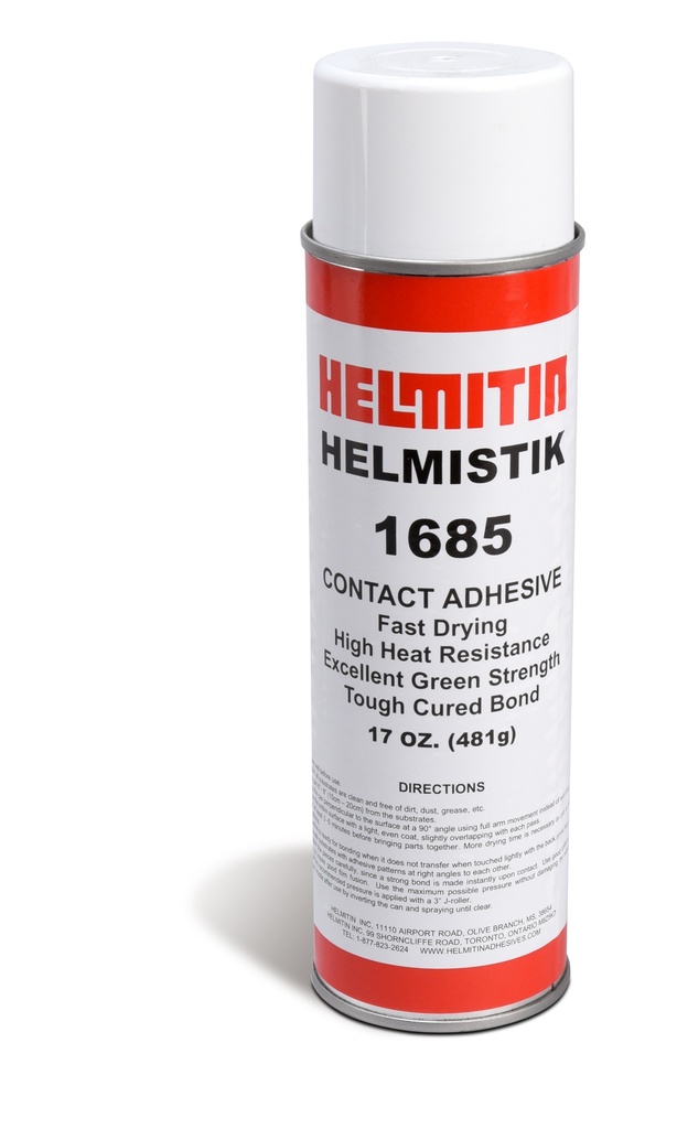 Helmistik 1685 High Performance Contact Adhesive Spray 17 OZ.