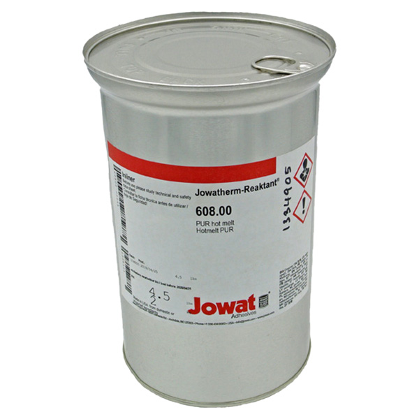[608.002IG] Jowatherm PUR 608.00 — Reactive Hot Melt, Compressed Slug (2 kg Slug, Box of 6)