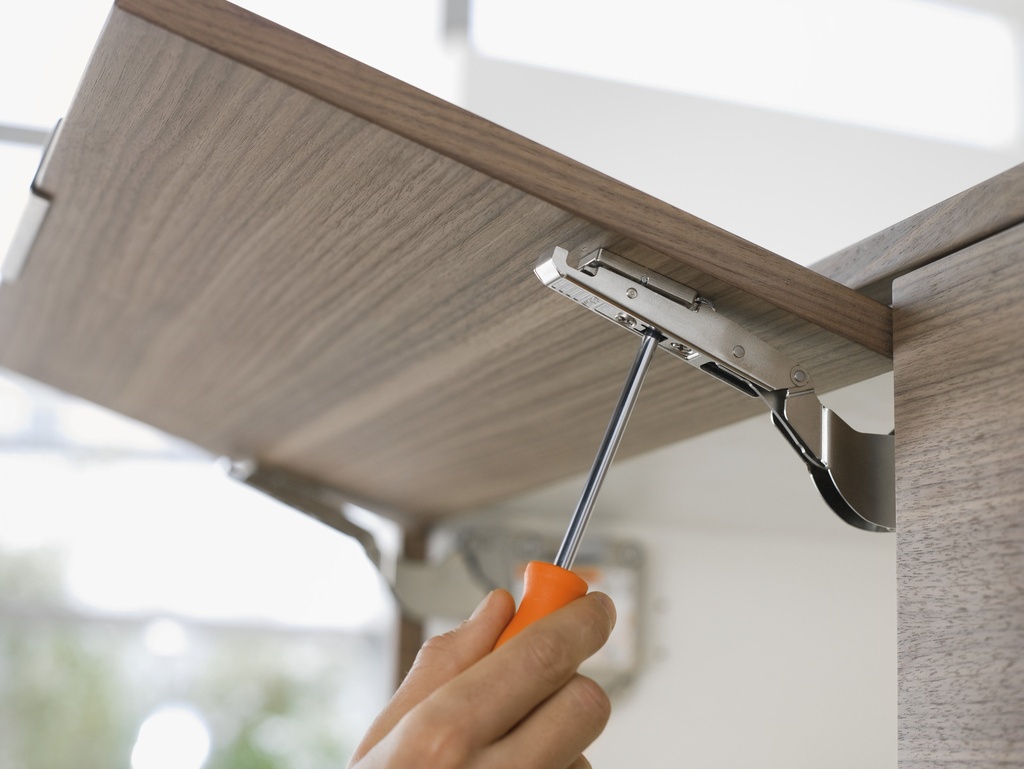 [20K4A00A] AVENTOS HK-S Front Brackets for Narrow Aluminum Framed Door