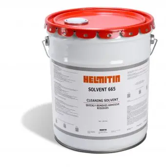 [665] Helmitin Helmisolv 665 Flammable Solvent for Flammable Helmiprene Contact Adhesives - 18.9L