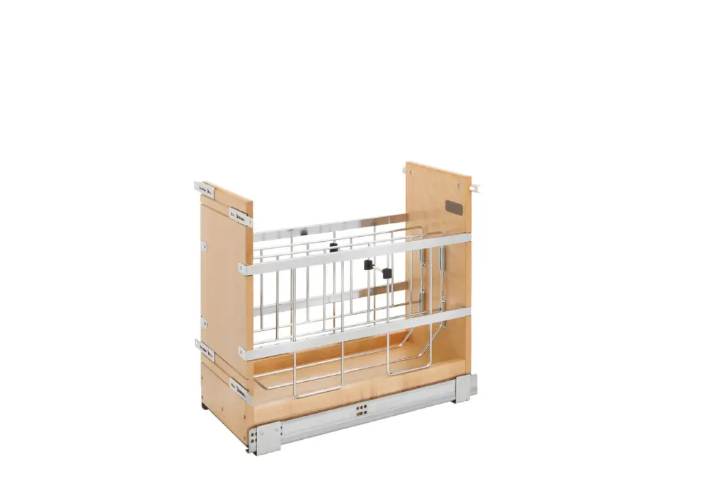 [447-BCSC-9C] Base Cabinet Pullout w/ Tray Divider/Foil Wrap Holder (Min. 10 1/2 in)