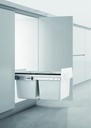 Undersink Cabinet Waste Bin System