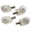 Metal Shelf Support for Glass