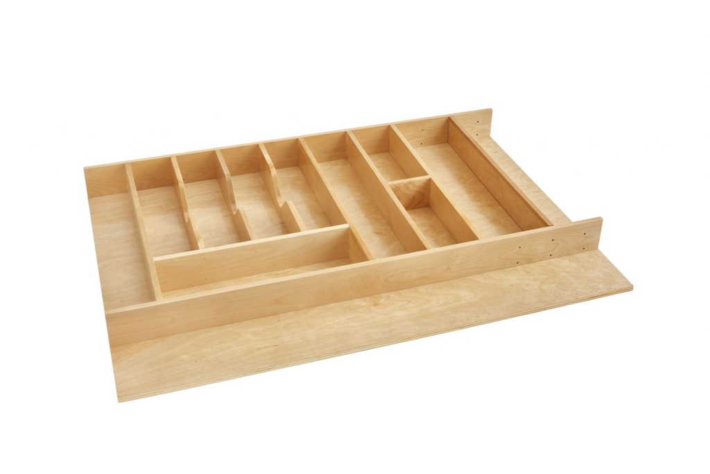 Natural Maple Combination Utensil/Cutlery Tray Insert