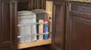 Base Cabinet Pullout w/ Tray Divider/Foil Wrap Holder